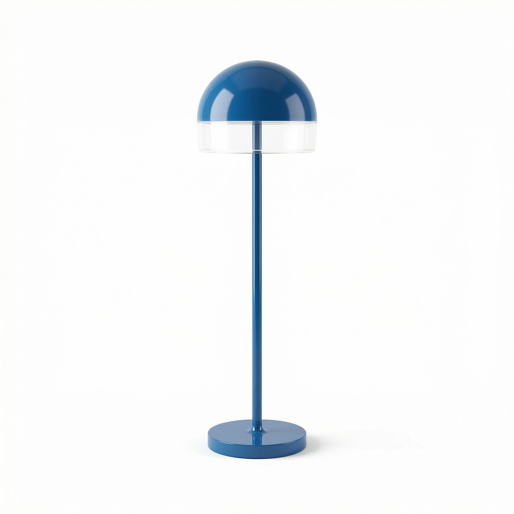 Fouss Candy Dot Series Portable Ambient Table Lamp Blue Color – Minimalist Modern Mood Light for Bedroom & Living Room