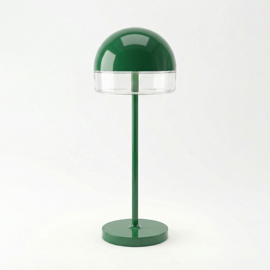 Fouss Candy Dot Series Portable Ambient Table Lamp Green Color – Minimalist Modern Mood Light for Bedroom & Living Room