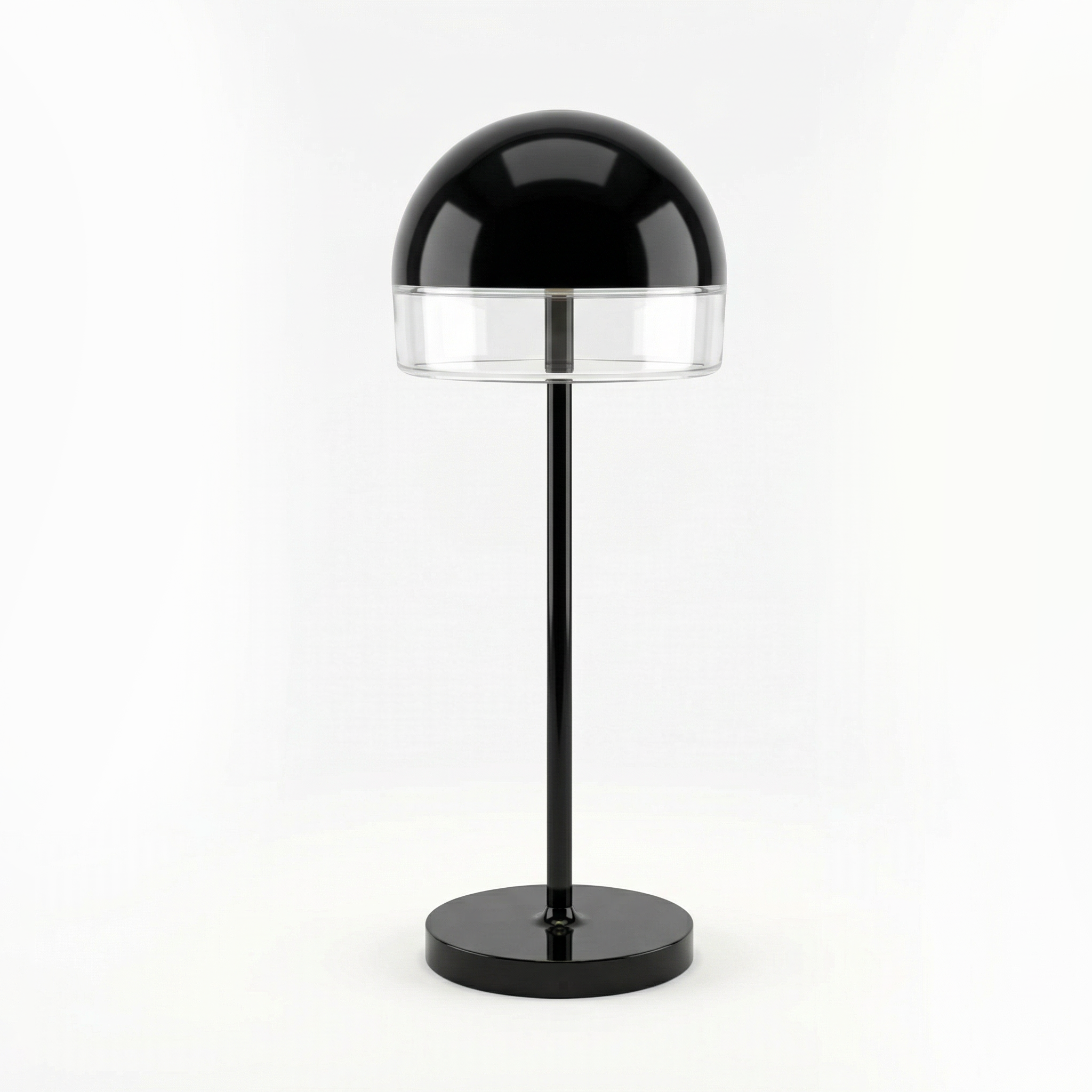 Fouss Candy Dot Series Portable Ambient Table Lamp Black Color – Minimalist Modern Mood Light for Bedroom & Living Room