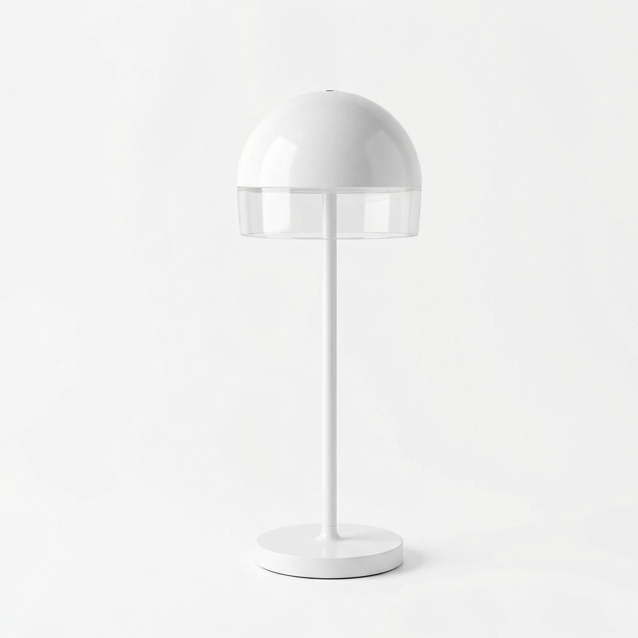 Fouss Candy Dot Series Portable Ambient Table Lamp White Color – Minimalist Modern Mood Light for Bedroom & Living Room