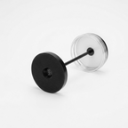 Fouss Candy Dot Series Portable Ambient Table Lamp Black Color – Minimalist Modern Mood Light for Bedroom & Living Room