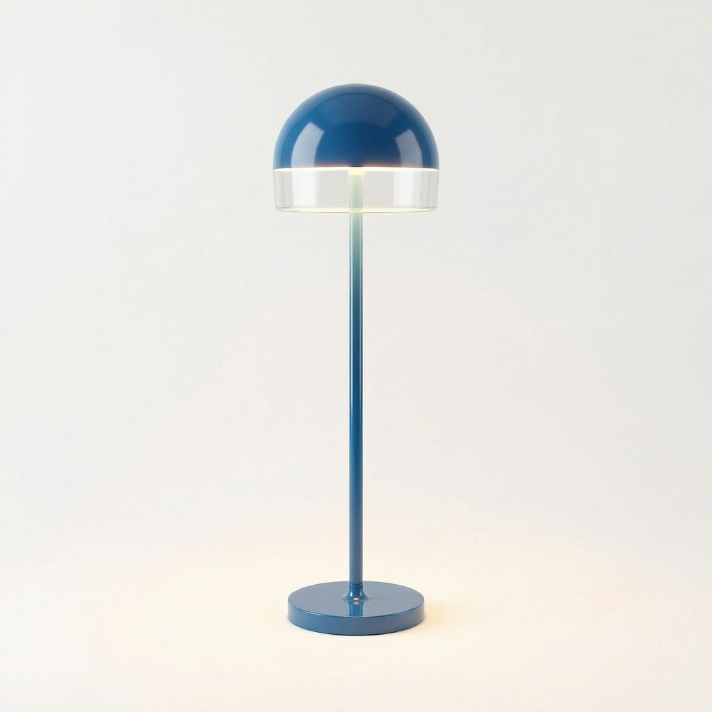 Fouss Candy Dot Series Portable Ambient Table Lamp Blue Color – Minimalist Modern Mood Light for Bedroom & Living Room