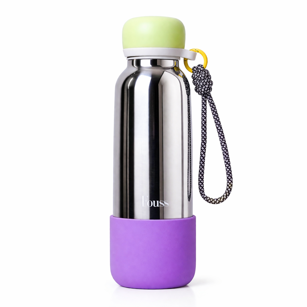 FOUSS FASHION SPORT WATER BOTTLE-Lavender Purple