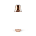 Fouss Cupcake Ambient Table Lamp – Rose Gold Color Modern Minimalist Warm Glow Desk Light for Bedroom & Living Room