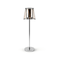 Fouss Cupcake Ambient Table Lamp – Silver Color Modern Minimalist Warm Glow Desk Light for Bedroom & Living Room